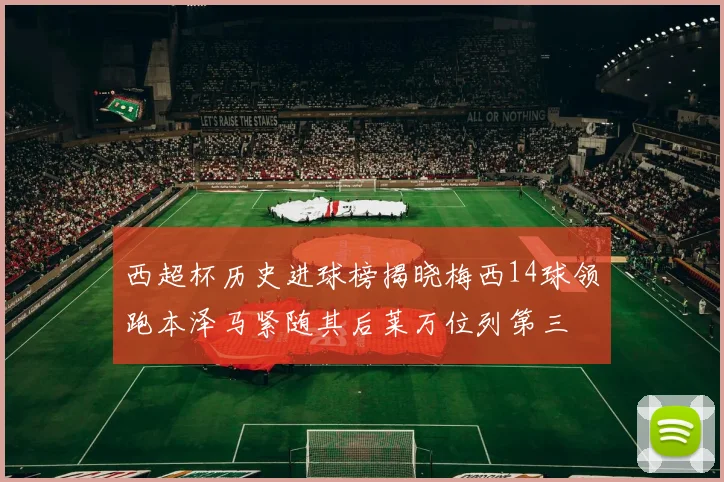 西超杯历史进球榜揭晓梅西14球领跑本泽马紧随其后莱万位列第三